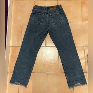 Classic Blue Denim Wrangler Jeans